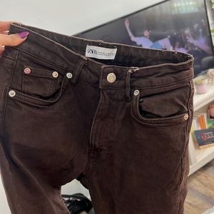 Brown Zara Jeans